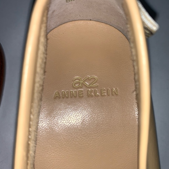 Anne Klein Tan Leather Women's Flats EUC -โฆ - Picture 3 of 6